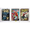 Image 1 : 3 Comic Cover Wall Art - 13" x 20"
