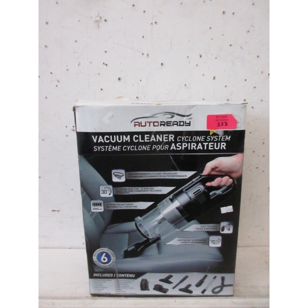 Autoready Cordless Hand Vacuum 