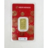 Image 2 : 5 Gram .9999 Fine Gold 2025 Year of the Snake Argor-Heraeus Certified Bar 
