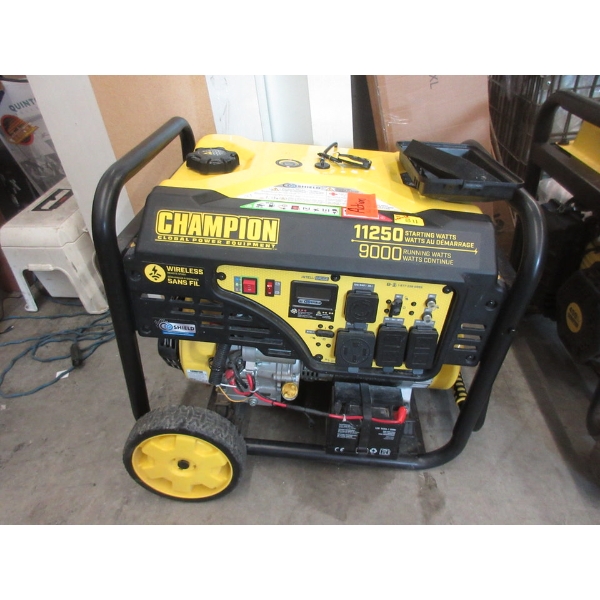 Champion 9000 Watt Gas Generator w/ Remote