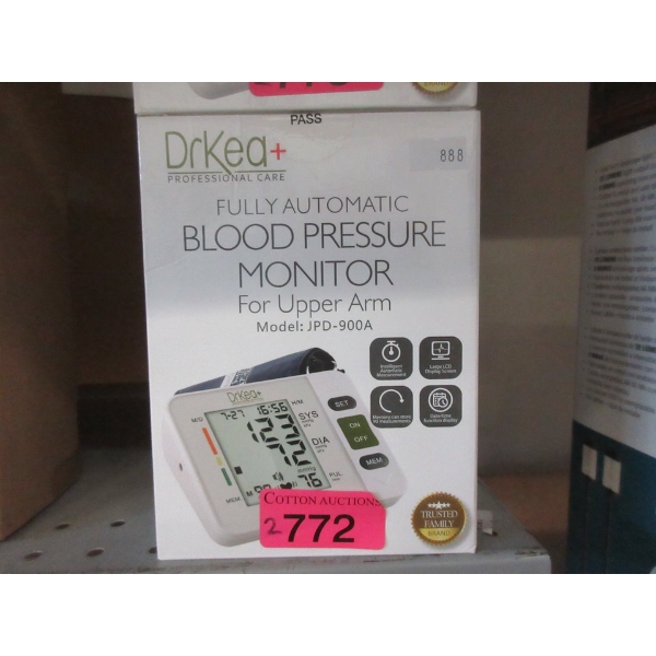 2 New DrKea Automatic Blood Pressure Monitors