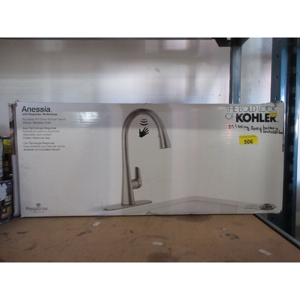 Kohler "Anessia" Touchless Pull-Down Faucet in Box