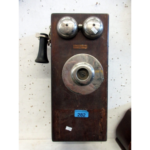 Vintage Northern Electric Wall Phone