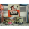 Image 1 : Vintage Toy Drum, Honey Tin & Barber Kit 