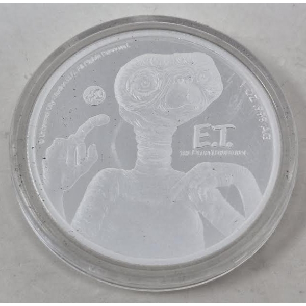 1 Oz .999 Silver 2022 E.T. 40th Anniversary Coin 