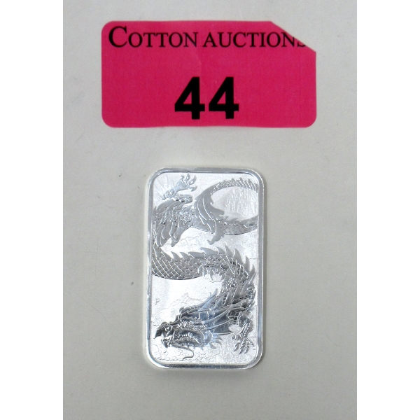 1 Oz .9999 Silver 2023 Legal Tender Dragon Coin 