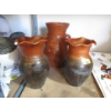 Image 1 : 3 New Glazed Pottery Vases 