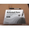 Image 1 : 6 New Packs of 12 Black Liquid Ink Roller Ball Pens