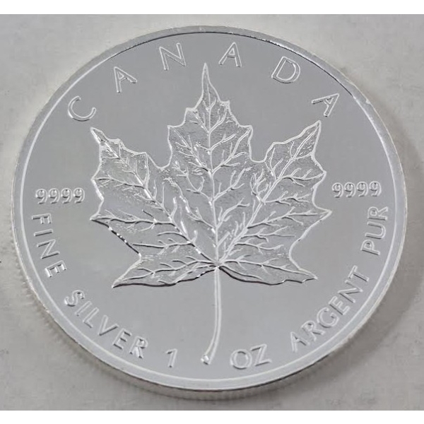 1 Oz .9999 Silver 2013 Canada Maple Leaf Coin 