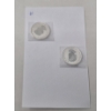Image 2 : 2 x .9999 Silver Canadian Heraldic Emblems of Canada Coins