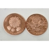 Image 2 : Ten .999 Copper 1 Oz. Covid Molecule Rounds