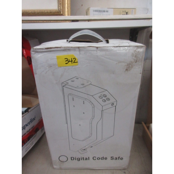 18 Gauge Steel Digital Code Safe with Key