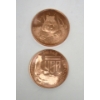 Image 2 : 10 x 1 Oz .999 Fine Copper Rounds 