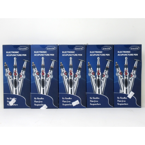 5 Breolife Electronic Acupuncture Pens 
