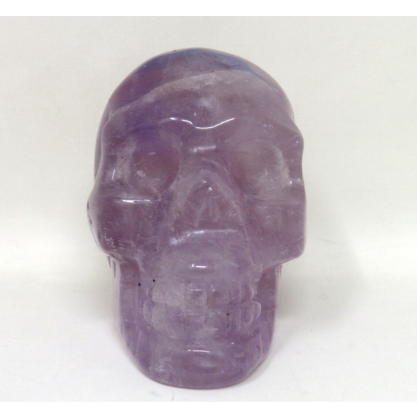 666 Carat Amethyst Hand-Carved Skull 