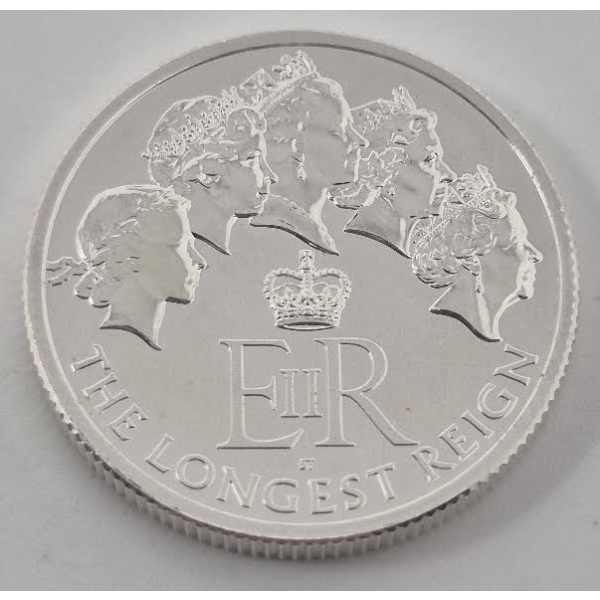 1/2 Oz .999 Silver The Longest Reign Coin