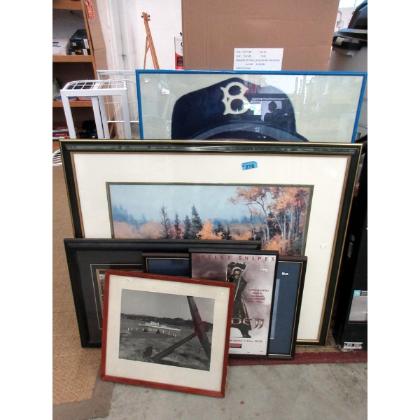 6 Assorted Art Works and Memorabilia Prints