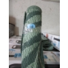 Image 1 : 6' x 8' Two-Tone Green Woven Patio Mat