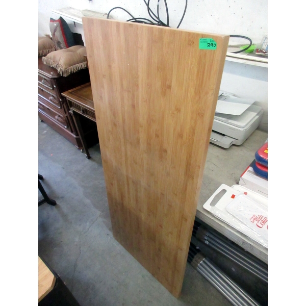 Wood Shelf - 56  x 24  x 1.25 