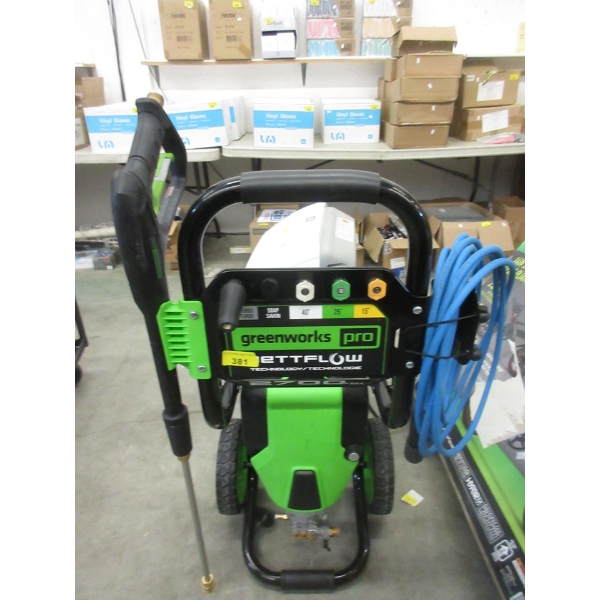 Greenworks Pro 2700 PSI Jet Flow Power Washer 