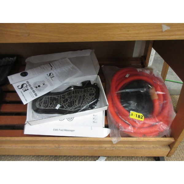 New Strong Pro Exerciser Kit & 2 EMS Foot Pad Sets