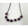 Image 3 : Multi-Amethyst Bolo Bracelet 
