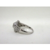 Image 3 : 1 CTW Diamond and Sterling Silver Cocktail Ring - Size 10