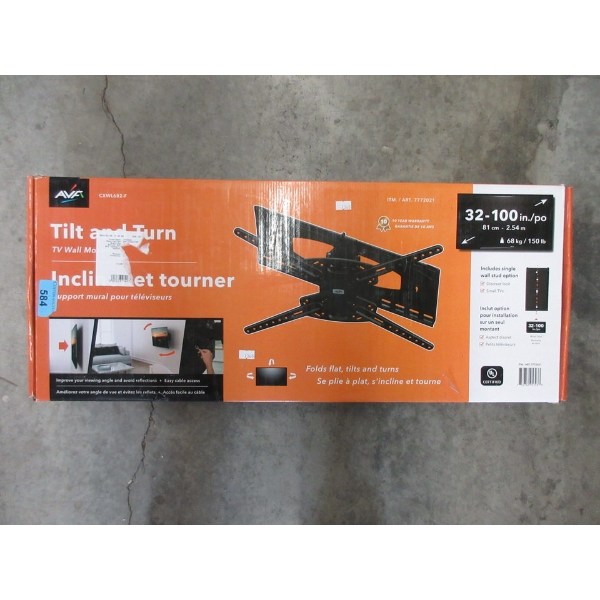 AVF Tilt & Turn TV Wall Mount - 32-100"