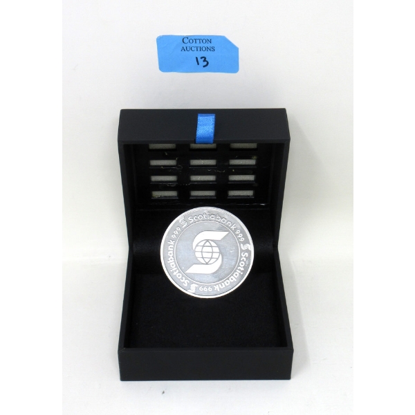 5 Oz .999 Silver Scotiabank Investor Round 