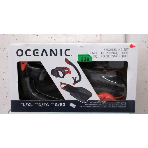 Oceanic Snorkeling Set - L/XL