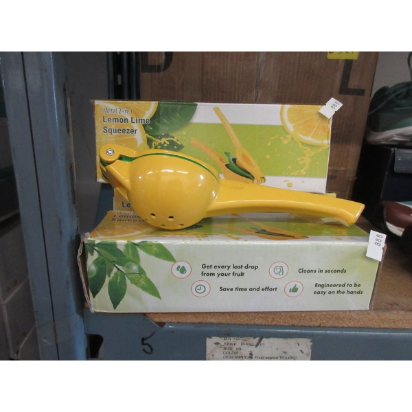 6 New Metal Lemon & Lime Squeezers