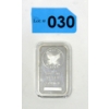 Image 1 : 1 Oz .999 Silver Sunshine Minting Bar 