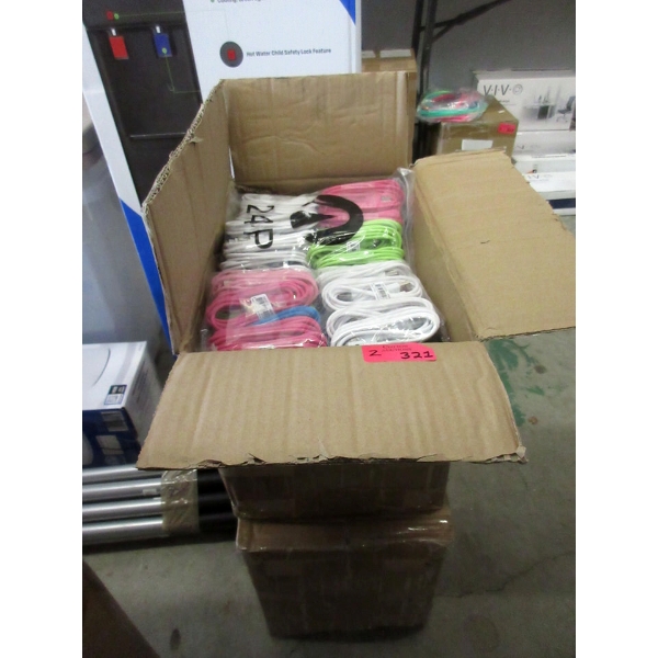 2 Cases of 240 New USB to USB Micro Charge Cables