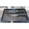 Image 1 : New Alpha Steel Knife Set with Hard Belt Sheath