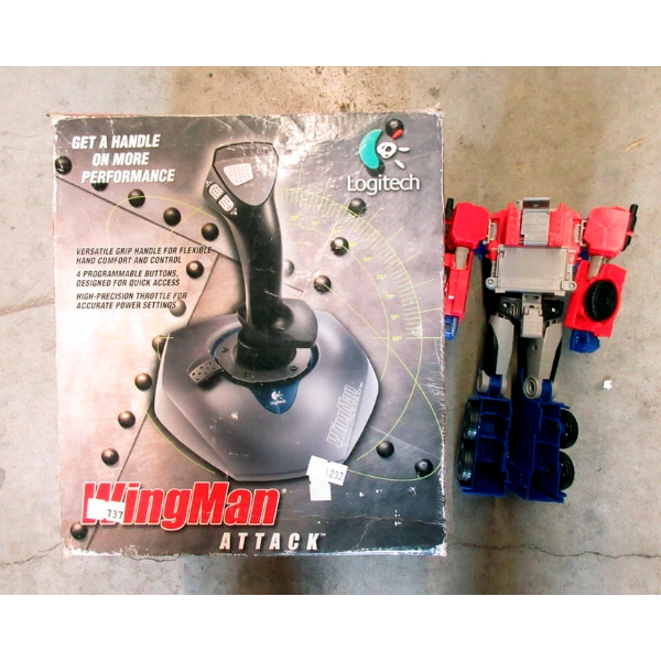 Robot Toy & Logitech Wingman Controller
