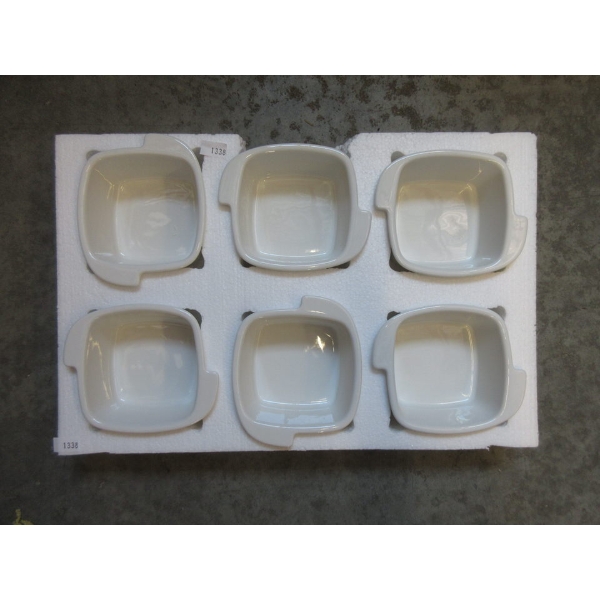 3 Sets of 6 Dowan Ceramic Ramekin Size Dip Bowls