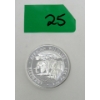 Image 1 : 1 Oz .999 Silver 2013 African Wildlife Elephant Coin 
