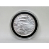 Image 2 : 2 Oz .999 Silver Skull & Pirate Ship Storm 'No Prey No Pay' Mermaid Art Round