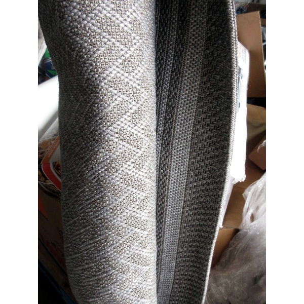 7' x 10' Grey Woven Indoor/Outdoor Area Carpet