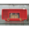 Image 1 : Flyer Red 1959 Sylvania AM Vacuum Tube Radio