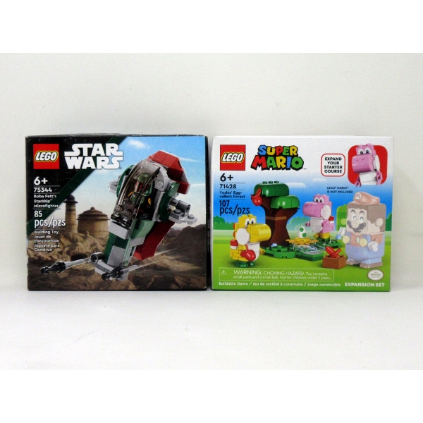 2 New LEGO  Building Toy Sets - Age 6+