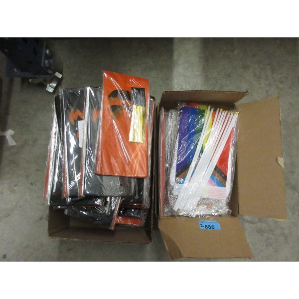 2 Boxes of New Packs of Themed Goodie Bags