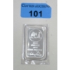 Image 1 : 1 Oz .999 Silver SilverTowne Miner/Mule Bar 