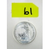 Image 1 : 1 Oz .999 Silver 2021 Britannia Coin 