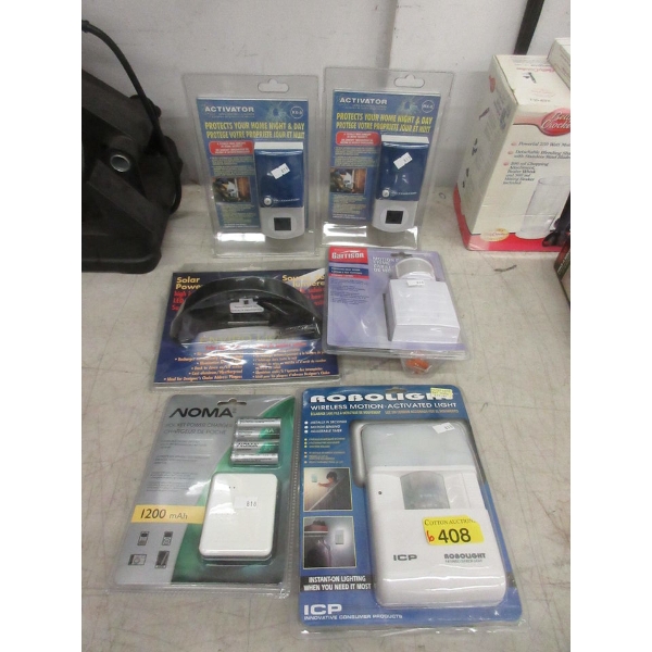 6 Piece Lot of New Timers and Wireless Lights 