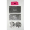 Image 1 : 4 x 1 Oz .999 Fine Titanium Bars & Rounds