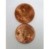 Image 2 : 10 x 1 Oz .999 Fine Copper Grizzly Bear Rounds