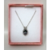 Image 2 : New 1 CT Mystic Topaz Pendant Necklace w/Diamond