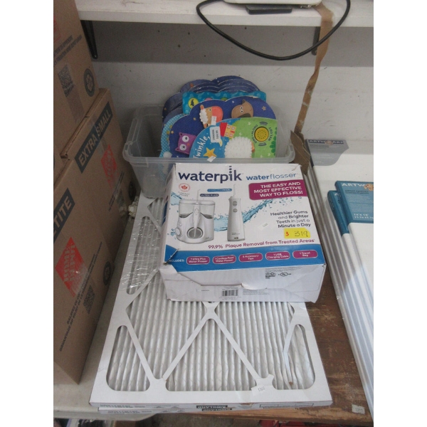 Water Flosser, Children's Books & Furnace Filters