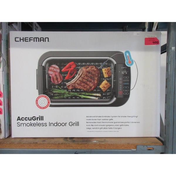 Chefman AccuGrill Indoor Smokeless Grill